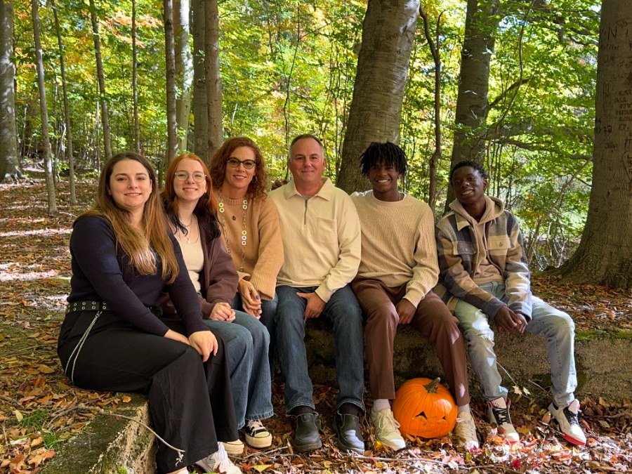 Kelly and her family