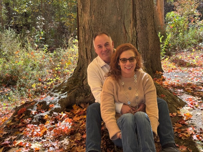 Kelly and her husband Sean